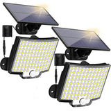 Remote Control Outdoor Solar Wall Lamp