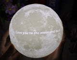 Custom Moon Lamp