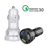 3 USB Port Quick Car Charger