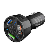 3 USB Port Quick Car Charger