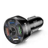 4 USB Port Fast Car Charger