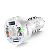 4 USB Port Fast Car Charger