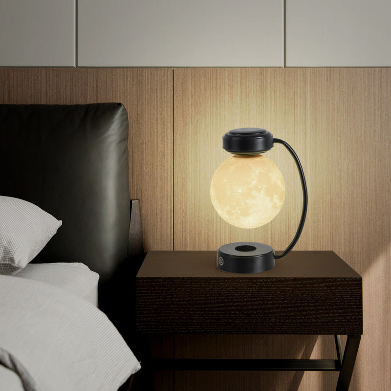 3D Wireless Magnetic Rotating Floating Ball Lamp