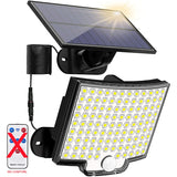 Remote Control Outdoor Solar Wall Lamp