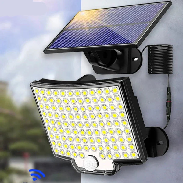 Remote Control Outdoor Solar Wall Lamp