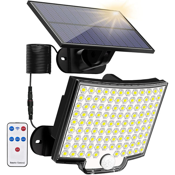 Remote Control Outdoor Solar Wall Lamp