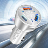 3 USB Port Quick Car Charger